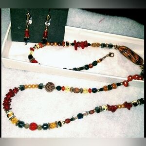2-pc Necklace & Earrings Set  NIB